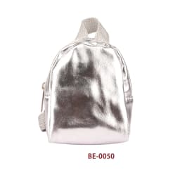 43cm New Born Bebe Doll Bag Pure Sliver Bright Knapsack Backpack For 18 Inch Amerixan And DIY Russia SD Dolls Kids' Gift