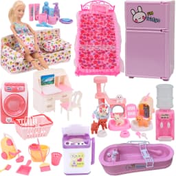 Doll House Accessories And Furniture For 30 CM Babi Doll Accessories 1/6 Dollhouse Furniture Girls Toys Birthday Gift