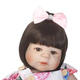 Latest 7 different models Reborn Doll Hair Wig DIY Reborn Baby doll Short and Curly Sticked Hair Wig DIY Doll Hair Accessories