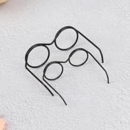 10Pcs Fashion Mini Round Frame Lensless Retro Cool Doll Glasses For Doll 30cm Decor