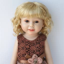 【JUSUNS】JD260 9-10" 10-11" 11-12" Doll Wig For Girl! Boneka Slight Lady Curls Synthetic Mohair BJD Wigs Blythes Accessories