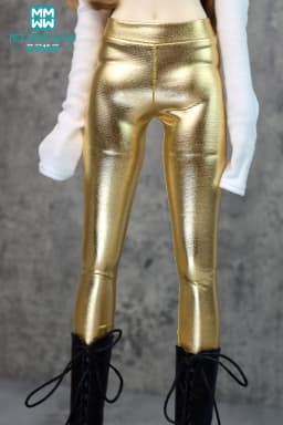 Fits 1/3 1/4 1/6 Uncle DD SD YOSD MYOU BJD Doll Clothes Fashion Candy Colors Slim Leather Pants