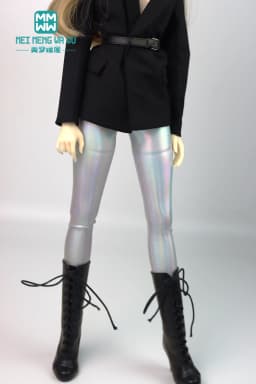 Fits 1/3 1/4 1/6 Uncle DD SD YOSD MYOU BJD Doll Clothes Fashion Candy Colors Slim Leather Pants