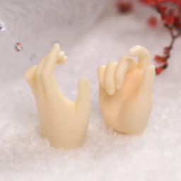 BJD Hands 1/4 Applies To The Hand Shape of The Minifee Resin Ball Jointed Doll Accessories Figures Toy