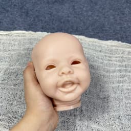New Arrivals 17 Inch Reborn Kit Blossom With Engraved Name and COA Reborn Baby Vinyl Doll Kit Unpainted Doll Parts DIY Doll Mold