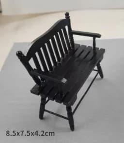 1:12 Miniature Dollhouse Furniture Model Play House Toy Cabinet Wooden Clamshell Desk New Diy Miniature Dollhouse Accessories