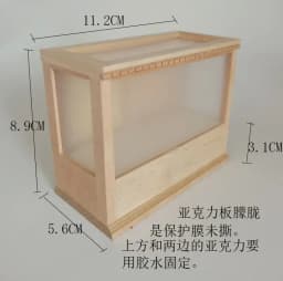 1:12 Miniature Dollhouse Furniture Model Play House Toy Cabinet Wooden Clamshell Desk New Diy Miniature Dollhouse Accessories