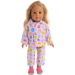 15 Styles Pajamas & Nightgown Cute Pattern Fit 18 Inch American Doll & 43Cm Baby Doll For Generation Accessories Girl's Toy