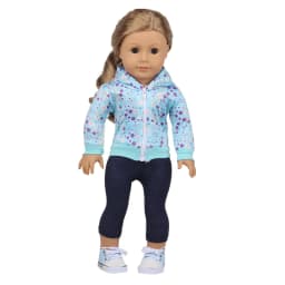 Doll Clothes Denim Suit T-shirt+Pants/Skirt Clothes Set For 18 Inch Amerian&43cm Baby New Born Doll Fot OG Girl Doll Gift Toys