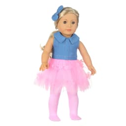 Doll Clothes Denim Suit T-shirt+Pants/Skirt Clothes Set For 18 Inch Amerian&43cm Baby New Born Doll Fot OG Girl Doll Gift Toys
