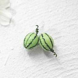 2Pcs/Lot Mini Watermelon Mini Doll House Home Decoration Doll Toy Kids Pretend Play Toy Children Gift