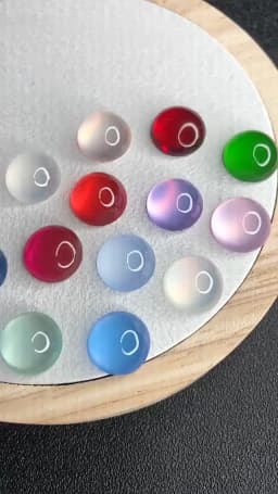 20Pcs Doll Eyes DIY Eyeballs Toys Eye Accessories 6/8/10/14/18/20mm Glass Eye Chips Crafts Toys Doll Glass Eyes Doll Accessories