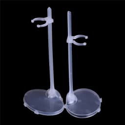 5 Pcs Plastic Doll Stand Display Holder Accessories For DollsPlastic For Dolls 5 Pcs Doll Stand Display Holder Accessories New
