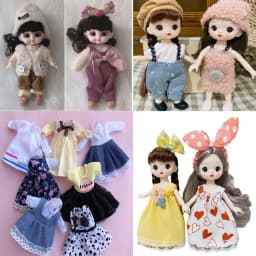 Obitsu 11 Ob11 Doll Clothes Suit For Ob11 Gsc 1/12 Bjd Molly Body 16~17cm Bjd Doll Cloth Animal Doll Outfit Clothes Accessories