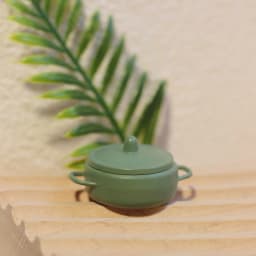 Dollhouse Accessories, Miniature Food Play Ornaments, Simulated Cute Pots, Small Pots, Mini Retro Soup Pots