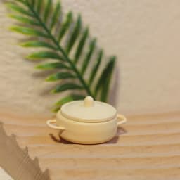 Dollhouse Accessories, Miniature Food Play Ornaments, Simulated Cute Pots, Small Pots, Mini Retro Soup Pots