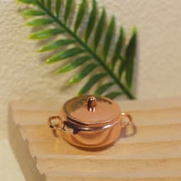 Dollhouse Accessories, Miniature Food Play Ornaments, Simulated Cute Pots, Small Pots, Mini Retro Soup Pots