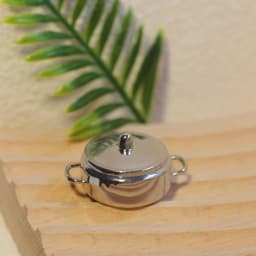 Dollhouse Accessories, Miniature Food Play Ornaments, Simulated Cute Pots, Small Pots, Mini Retro Soup Pots