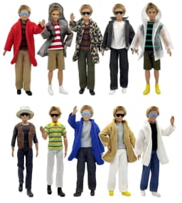 1 Set Ken Handmade Handsome Doll Accessories Casual Wear Clothes for 30cm 12inch Ken Doll Kids Gift