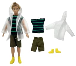 1 Set Ken Handmade Handsome Doll Accessories Casual Wear Clothes for 30cm 12inch Ken Doll Kids Gift