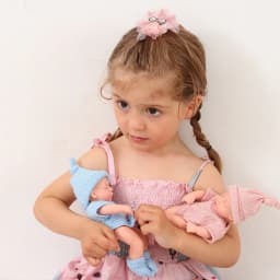 7.87Inch Mini Soft and Full Body Soft Vinyl Reborn Doll 20CM Cute Doll Reborn Toys Doll Waterproof Cute Vinyl Newborn Doll Toys