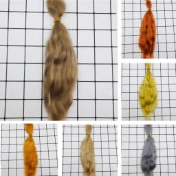 10 Grams / Bag 9 Colors Reborn Doll Mohair Wig DIY BJD OB11 Doll Reborn Baby Dolls Pure Mohair Black Gold Hair for Rebirth Doll