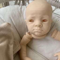 17inch Rosa Reborn Doll Kit Premie Size with Jointed Body Unfinished Unpainted DIY Doll Parts
