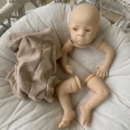 17inch Rosa Reborn Doll Kit Premie Size with Jointed Body Unfinished Unpainted DIY Doll Parts