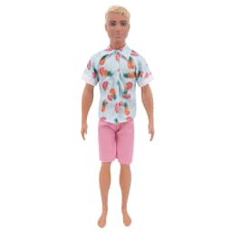 Handmade Ken Doll Clothes T-shirt + Shorts For Babi Dress Accessories Fashion Daily Clothing Gils Toys Birthday Gift