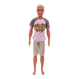 Handmade Ken Doll Clothes T-shirt + Shorts For Babi Dress Accessories Fashion Daily Clothing Gils Toys Birthday Gift