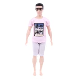 Handmade Ken Doll Clothes T-shirt + Shorts For Babi Dress Accessories Fashion Daily Clothing Gils Toys Birthday Gift