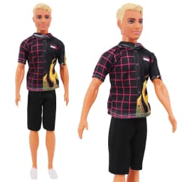 Handmade Ken Doll Clothes T-shirt + Shorts For Babi Dress Accessories Fashion Daily Clothing Gils Toys Birthday Gift