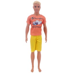 Handmade Ken Doll Clothes T-shirt + Shorts For Babi Dress Accessories Fashion Daily Clothing Gils Toys Birthday Gift