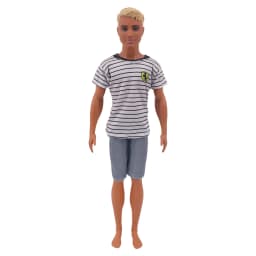 Handmade Ken Doll Clothes T-shirt + Shorts For Babi Dress Accessories Fashion Daily Clothing Gils Toys Birthday Gift