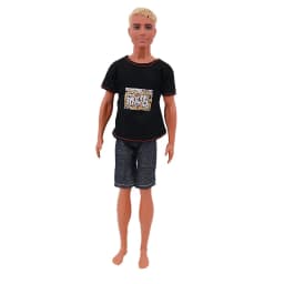 Handmade Ken Doll Clothes T-shirt + Shorts For Babi Dress Accessories Fashion Daily Clothing Gils Toys Birthday Gift
