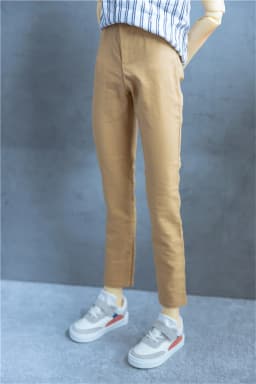 Black White Khaki Pencil Straight BJD Doll Pants 1/3 1/4 BJD SD DD MSD SSDF Boys Girls Daily Spot Inventory Doll Accessories
