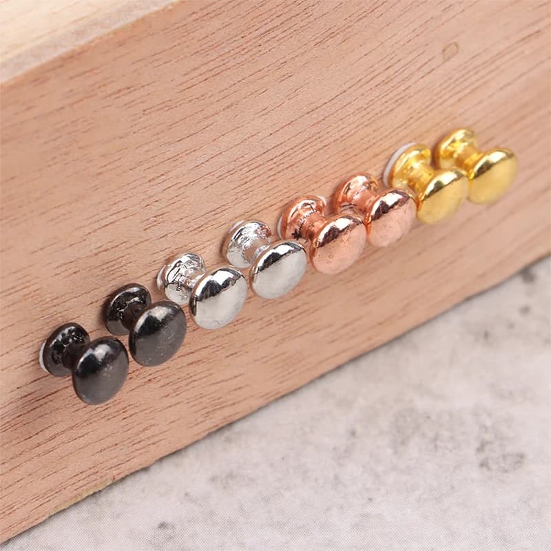 8Pcs 1:12 Dollhouse Miniature Antique Bronze Cabinet Drawer Knob Furniture Hardware Handles Wardrobe Kitchen Pulls Furniture Toy