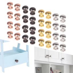 8Pcs 1:12 Dollhouse Miniature Antique Bronze Cabinet Drawer Knob Furniture Hardware Handles Wardrobe Kitchen Pulls Furniture Toy