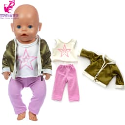 43 Cm Baby Doll Raincoat 18 Inch American Og Girl Doll Costume Girl Play Toys Clothes Wear Accessories