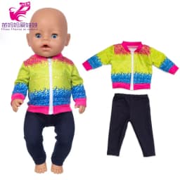 43 Cm Baby Doll Raincoat 18 Inch American Og Girl Doll Costume Girl Play Toys Clothes Wear Accessories