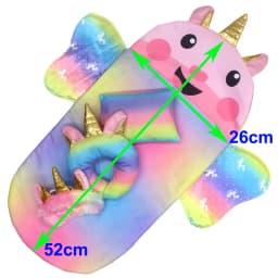18 Inch Girl Doll Carry Bag Pink Rainbow Color 16" Baby Dolls Carry Out Sleeping Bag Child's Gift