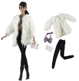 1 Set Doll Clothes 1:6 Scale Dress Outfit for 11.5 Inch 30cm Doll Many Style for Choice Gifts for Girls Doll Accessories #2