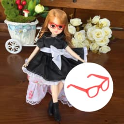 1:6 Cute Mini Doll Glasses Doll Accessories Photo Props Gift Doll Decor Sunglasses Children Toys Girls Gift