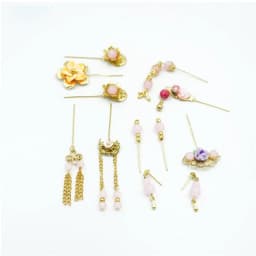Costume Doll Headwear Hairpin Accessory Set Handmade 1/6 Doll Costume Heardress Accessories For 30CM Chinese Doll Toys ZH188