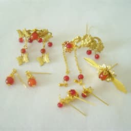 Costume Doll Headwear Hairpin Accessory Set Handmade 1/6 Doll Costume Heardress Accessories For 30CM Chinese Doll Toys ZH188