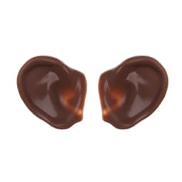 1Pair Doll 1/6 Elf and Human Plastic Ear White Natural Tan Dark and Super Dark Skin for 30cm Blyth Doll DIY Accessories Gift