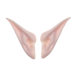 1Pair Doll 1/6 Elf and Human Plastic Ear White Natural Tan Dark and Super Dark Skin for 30cm Blyth Doll DIY Accessories Gift