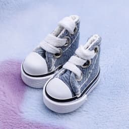 1 Pair 3.5cm/5cm Doll Canvas Shoes Fashion Handmade Doll Sneakers 1/6 Dolls Sneakers Shoes For Children BJD Accessories