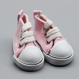 1 Pair 3.5cm/5cm Doll Canvas Shoes Fashion Handmade Doll Sneakers 1/6 Dolls Sneakers Shoes For Children BJD Accessories