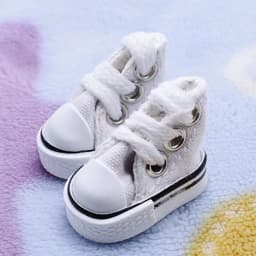 1 Pair 3.5cm/5cm Doll Canvas Shoes Fashion Handmade Doll Sneakers 1/6 Dolls Sneakers Shoes For Children BJD Accessories